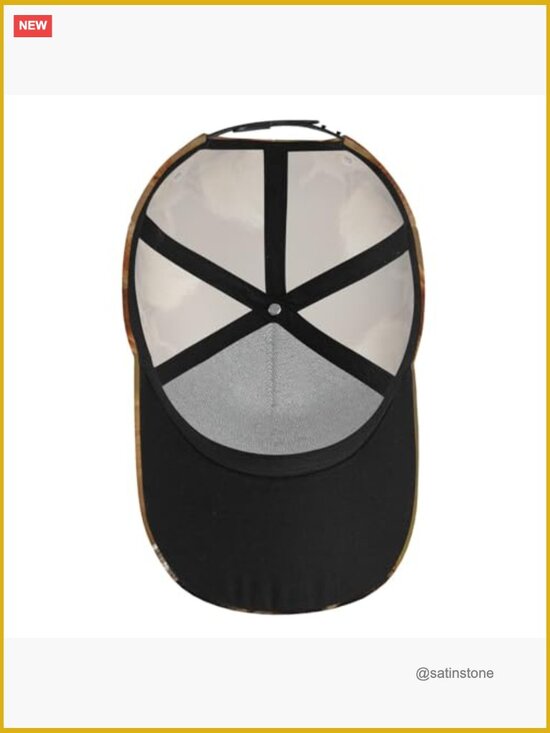 Squirrel Animal Snapback Cap Baseball Hat Adjustable Sun Hat main image 4